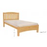 Wooden Bed WB1110 (Available in 2 Colors)